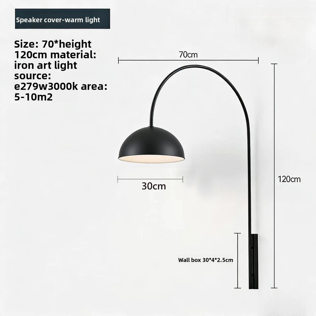 Modern Minimalist Nordic Creative Long Pole Wall Lamp for Living Room Restaurant Background Wall Decoration Lighting Fixture
