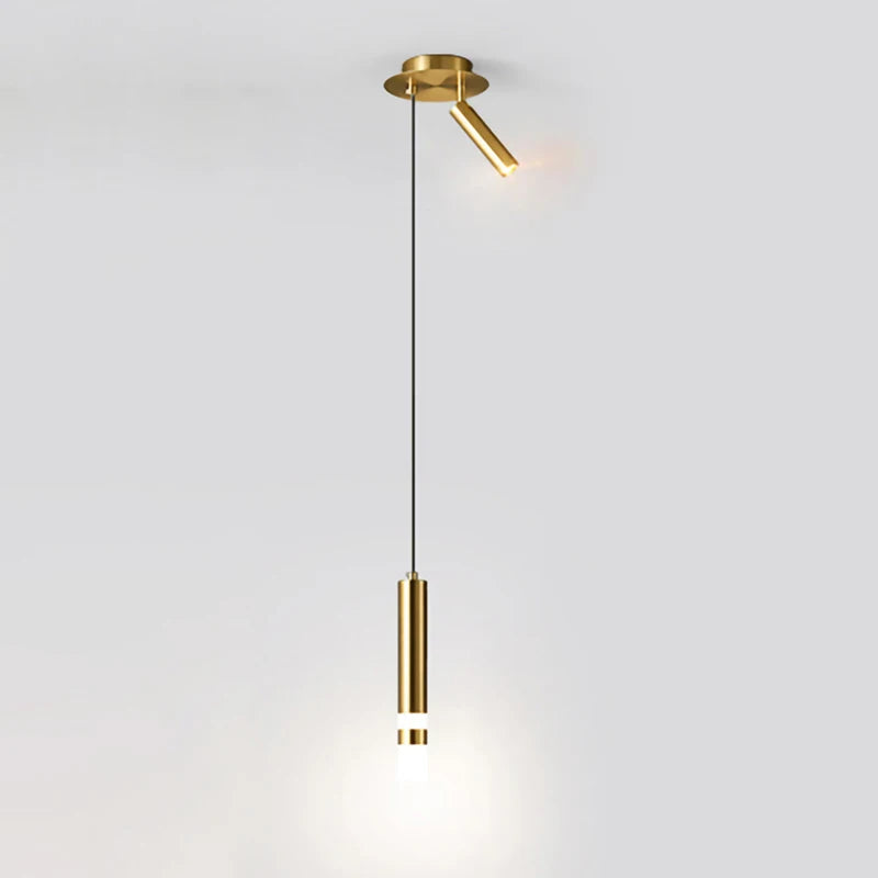 2 in 1 LED pendant light modern chandelier hanging lamp with Spotlights indoor lighting home decor for living room bedroom
