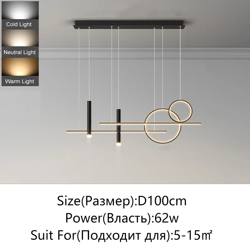 Minimalist Lamps LED Lights Pendant Lights For Living Study Dining Room Bedroom Home Decor Lamps Indoor Lighting Hanging Lights