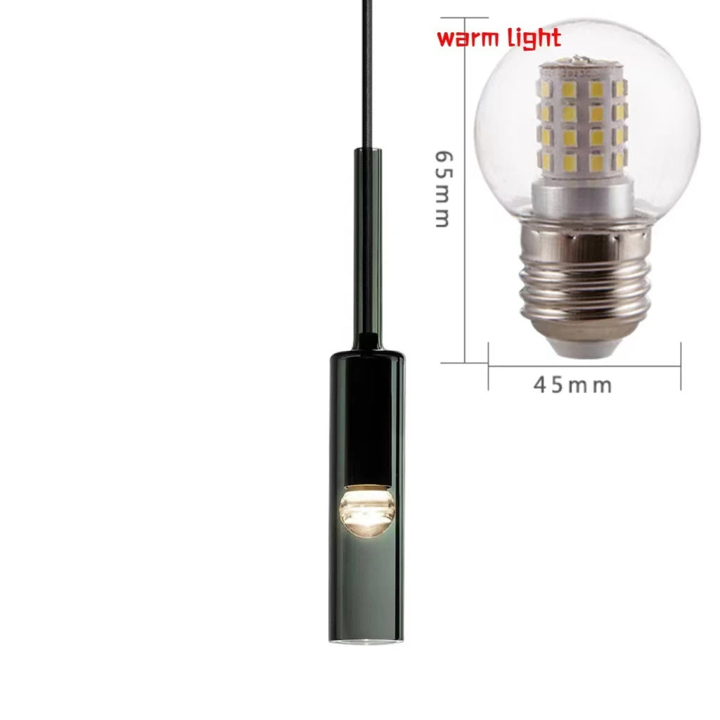 Modern Bottle Pendant Lights for Kitchen Dining Room Restaurant Bar Bedroom Hanging Lamp Decoration Ceiling Chandeliers Bedside