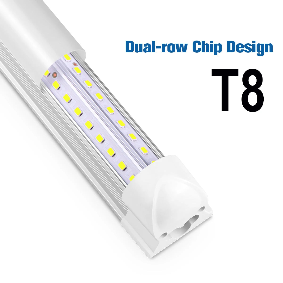 50cm T5/T8 LED Tube Light Bar (15W/25W) - 3000K/4000K/6500K Ceiling Lamp & Fluorescent Tube Replacement for School & Office