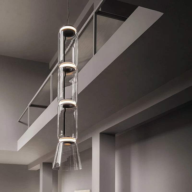 Noctamblue pendant lamp Minimalist Nordic glass lamp for Dining Room Table Lighting Home Living Room decors aesthetic lights