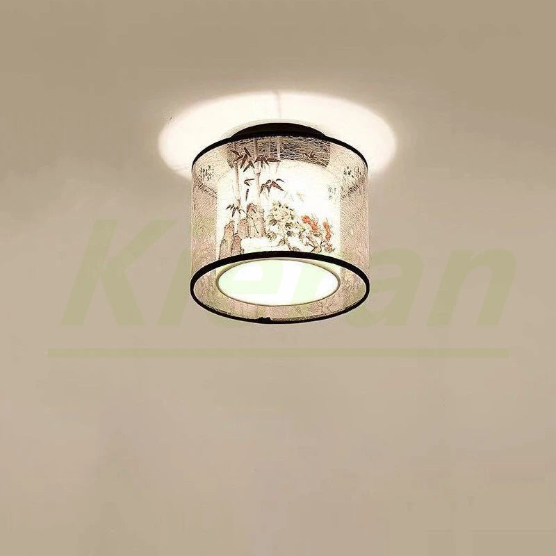 Modern Simple Lotus Bird LED Ceiling Lamp Living Room Bedroom Study Hotel KTV Bedside Ceiling Light Room Decoration Ceiling Lamp