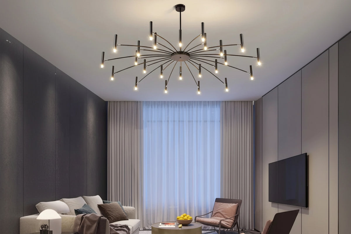 Minimalist G9 LED Ceiling Chandelier Light Fixture (110V-220V) - Modern Interior Decor Pendant Lamp for Living Room, Dining Room & Home