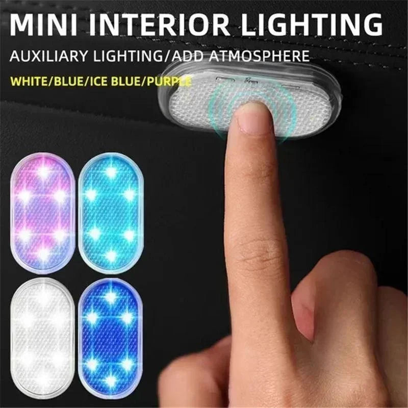 Touch Sensor USB LED Car Interior Light - Wireless Ceiling Reading Lamp