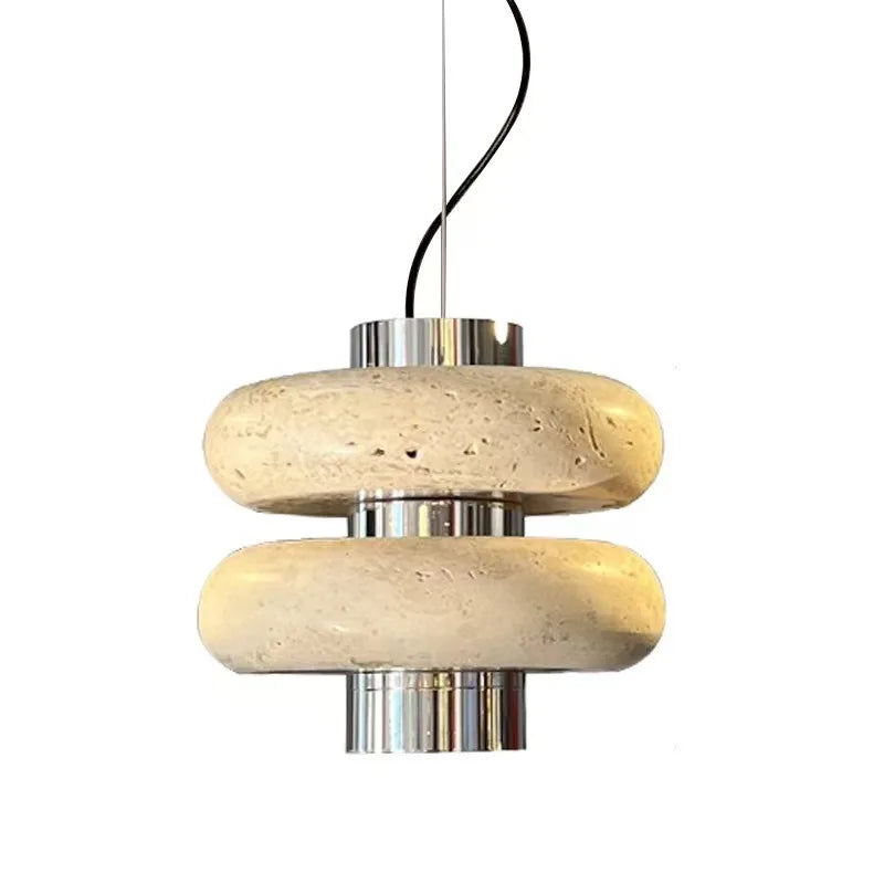 Duplex Minimalist Marble Pendant Lights High-end Light Luxury Restaurant Lighting Living Room Study Window Pendant Light