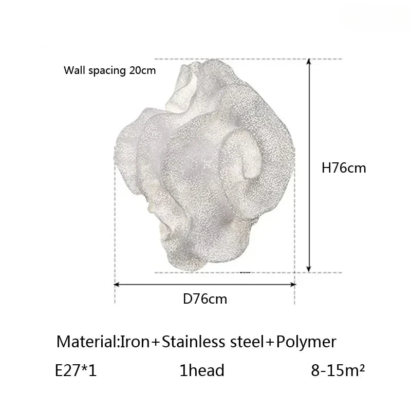 Art Deco Shop Restaurant Chandeliers Modern Creative Cloud Pendant Lights Living Room Bedroom Hanging Lamps for Room Decor LED