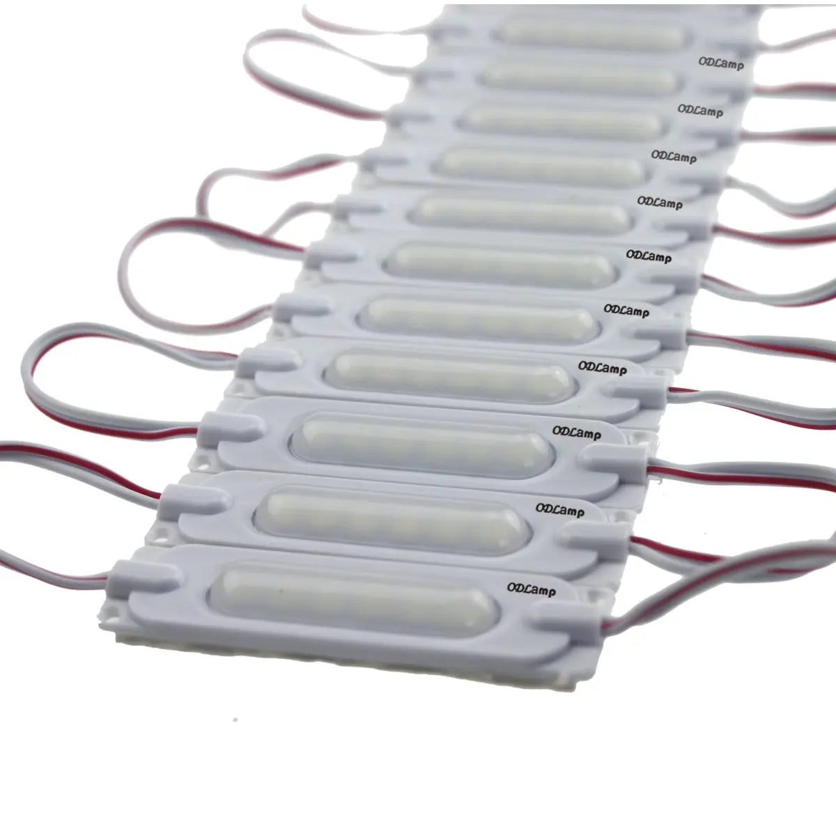 10Pcs COB LED Module Lights DC12V 2W - IP68 Waterproof Lens Backlight for Channel Letters