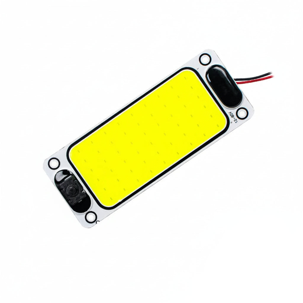 12-24V LED Car Interior Light Bar - Ceiling Reading Lamp with On/Off Switch