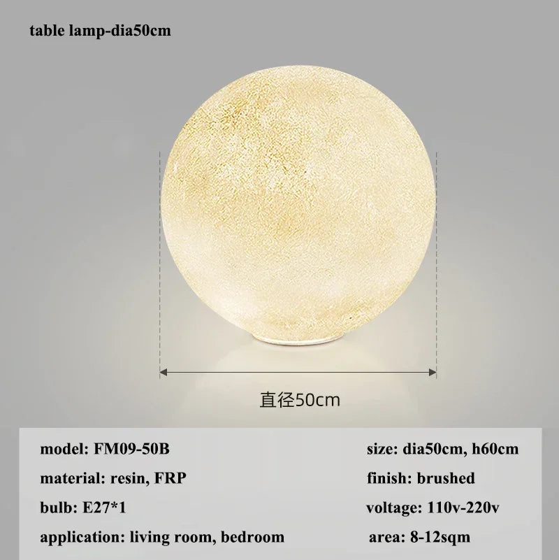 Nordic Moon Led Pendant Lights Lighting Living Dining Room Decor Chandeliers Restaurant Cafe Bar Hanging Lamp Bedroom Luminaire