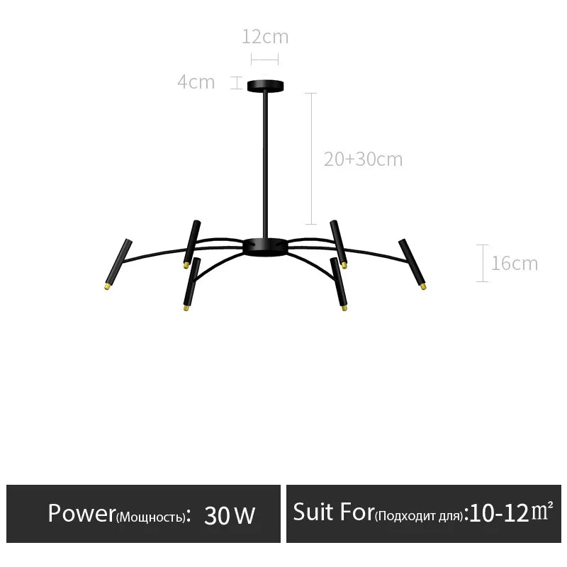 2025 Modern Design Art LED Chandelier Bedroom Restaurant Hanging Light Lighting Lustre LivingRoom Pendant Lamp Home Deco Fixture