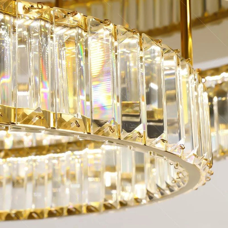 Home decorationPendant lights, luxury crystal living room chandelier, dining room Pendant lamp, ceiling light, indoor lighting