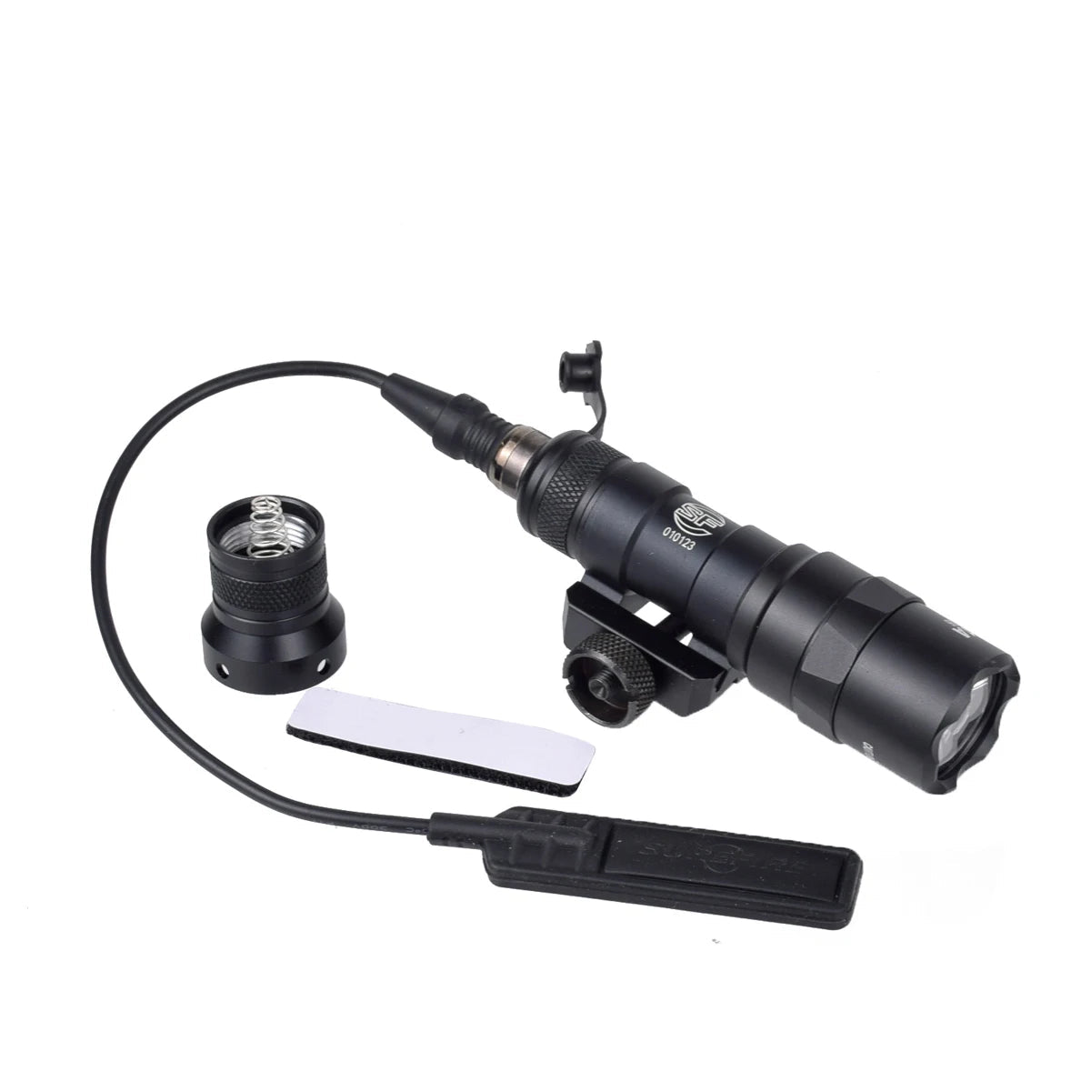 Tactical M300A / M600 Airsoft Scout Light with Thorntail Offset Adaptive Rail Mount (20mm Rail)