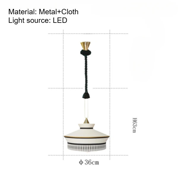 American minimalist hotel/booth/restaurant/living room/homestay/bedroom/tea room/coffee shop/study pendant light