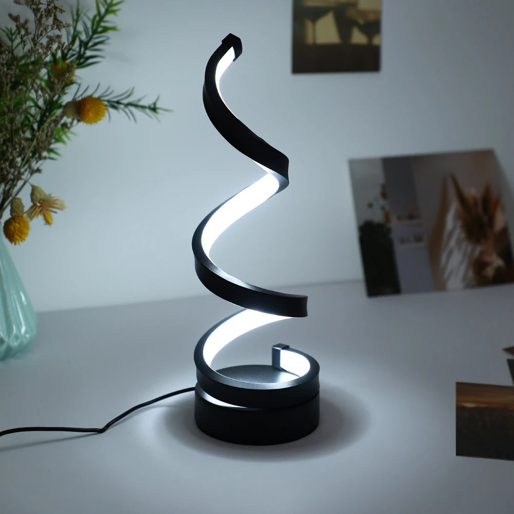Modern Simple Table Lamp Bedroom Bedside Desk Creative Art Decorative Table Lamp