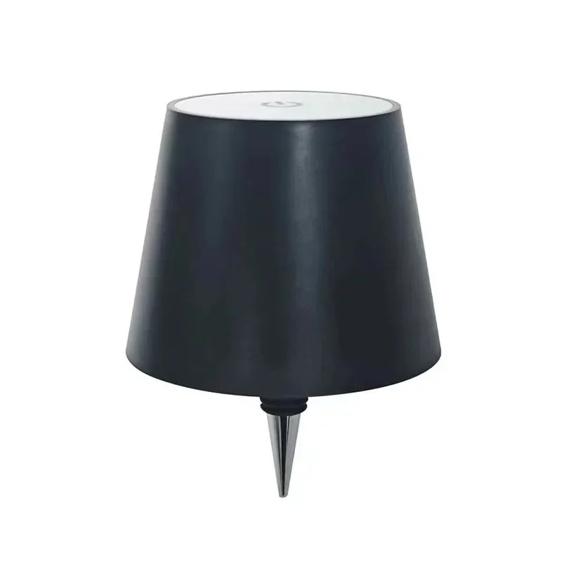 USB Charge Bottle Table Lamp Touch Control of 3 Colors and Stepless Dimming Night Lamp Suitable for Bar Wine Bottles Desk Lights