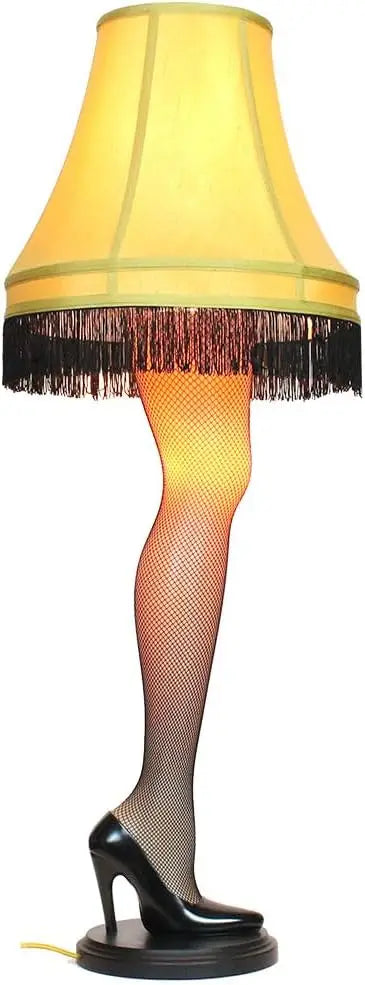 45" Christmas Deluxe Leg Lamp, Multicolor