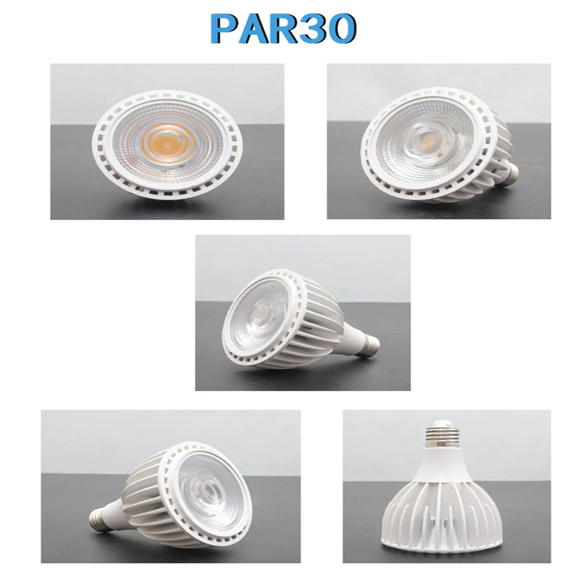 E27 25W 30W Par30 Spotlight Led Full spectrum plant Grow Light Ra98 plant Lamp AC85-265V