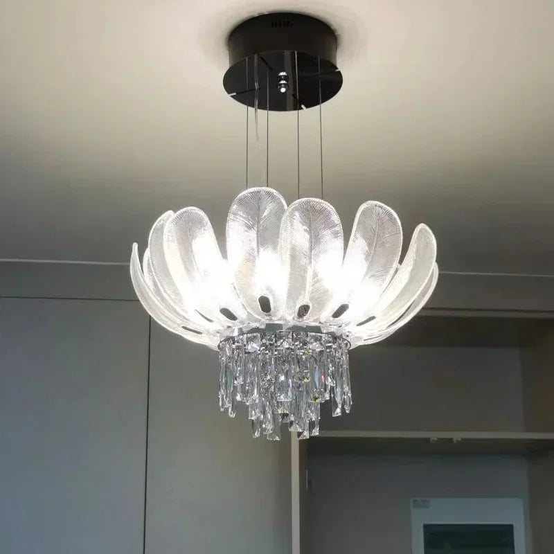 Ceiling Chandeliers Crystal Pendant Lamp Modern Design Luxury Lighting Fixtures Home Lustre Foyer Hanging Light home decoration