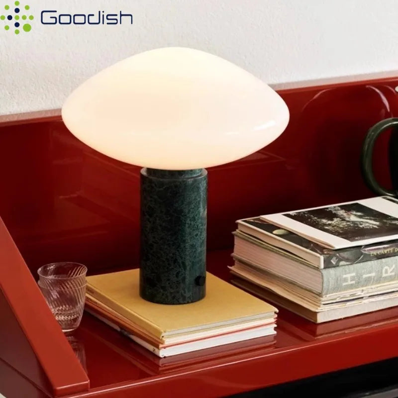 Modern Luxury Nordic Retro Art Creative Lustre Lights Marble Short Hammer LED Floor Lamps for Bedroom Home Decoration Chandelier