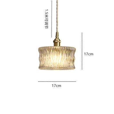 Lamps for Living Room Room Decor Bedside Light Luxury Creative Restaurant Balcony Porch Glass Pendant Lights Lamp