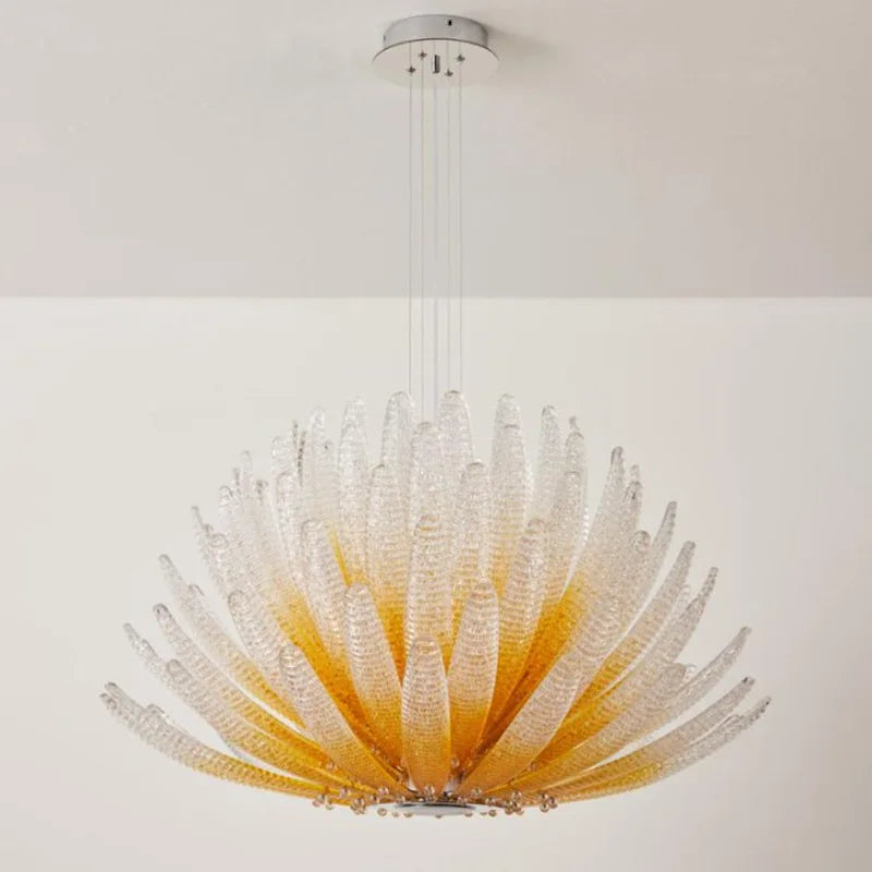 French Luxury Living Room Restaurant Pendant Lights Bedroom Hotel Villa High-end Crystal LED Chandelier Home Decor Lamps Fixture