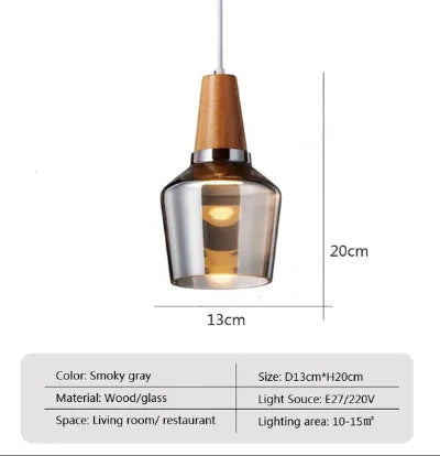 Modern LED Glass Pendant Lights Plating For Living Room Bedroom Restaurant Bar Hotel Indoor Warm Light Decorative LED Lighting