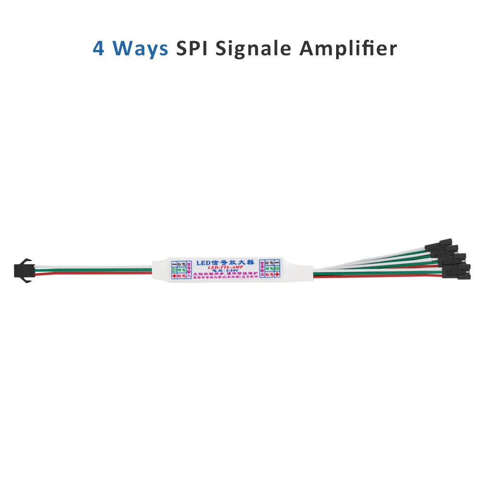 Touch Control Running Water LED Tape Driver - WS2811 Controller with 5M Extension