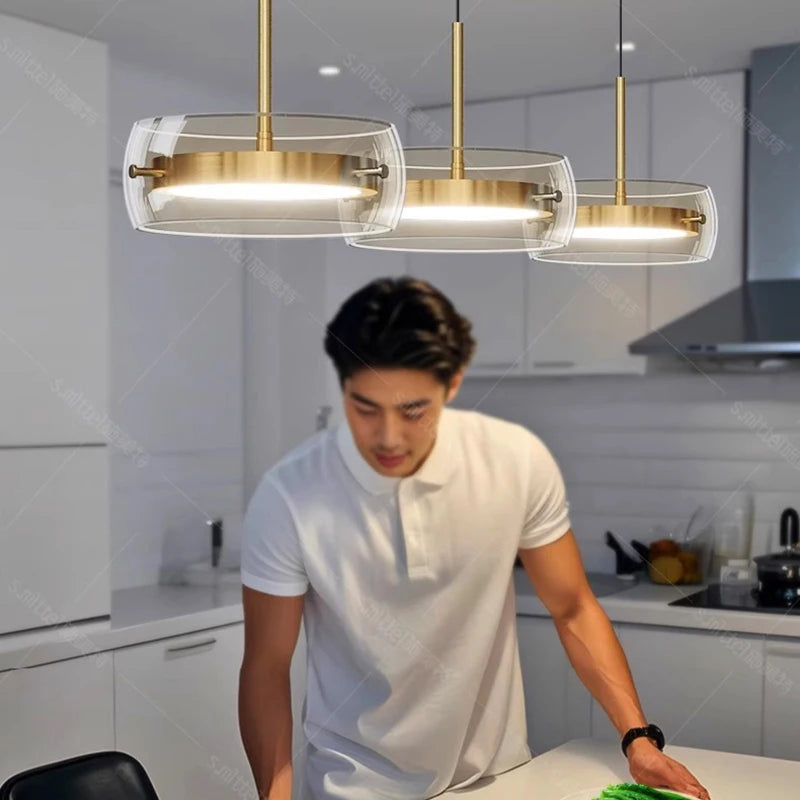 Modern LED Pendant Light for Living Room - Luxury Home Decor Chandelier