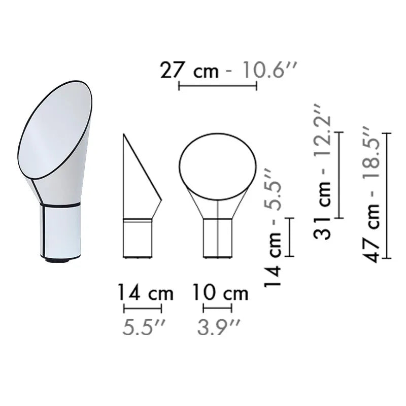 Modern horn standing floor lamp Wabi sabi led Table lamp for Minimalist bedroom Hotel Living room Luxury designer floor light