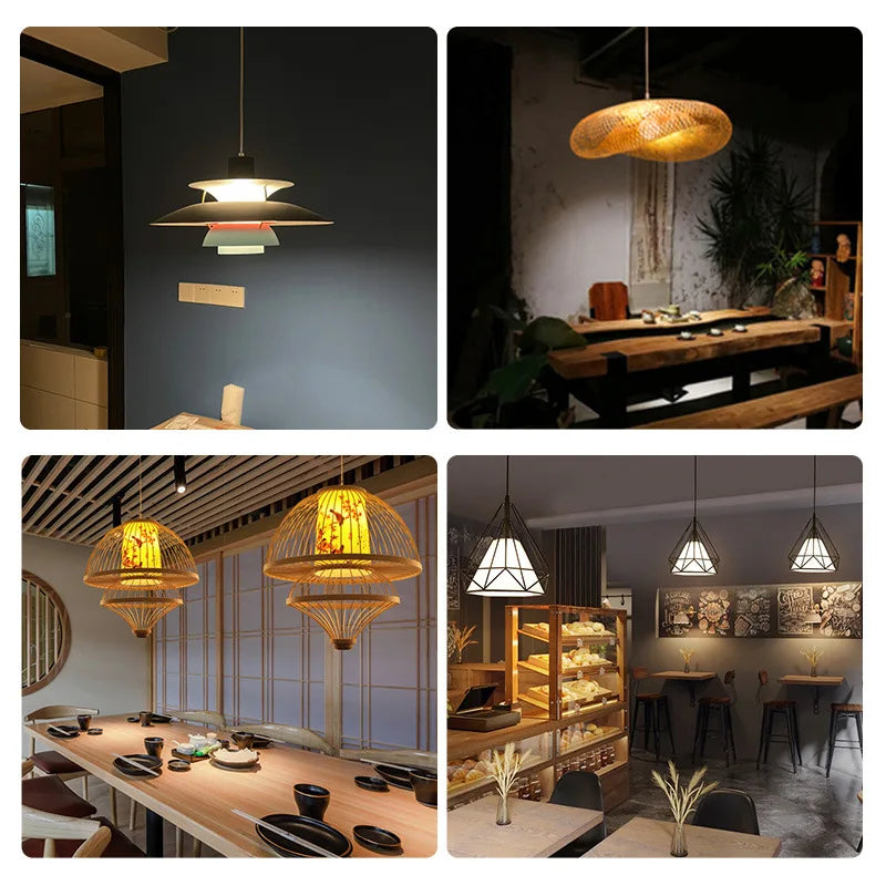 LED Spotlights E27 Adjustable Angle zoom spotlights Dimmable 7W 10W 12W PAR20- for hot pot restaurants, clothing stores, restaurant