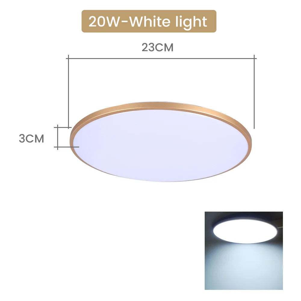 Moisture proof LED Ceiling Light PIR Motion Sensor/Radar Sensor/Sound and Light Control Smart Home Lighting 20W36W Ceiling Lamp