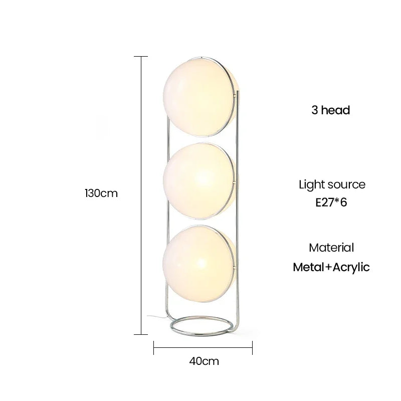 Nordic Designer Light Fixture Modern Simple Living Room Bedroom Decorative Lighting Stand Lamp Creative Bauhaus Eye Floor Lamps