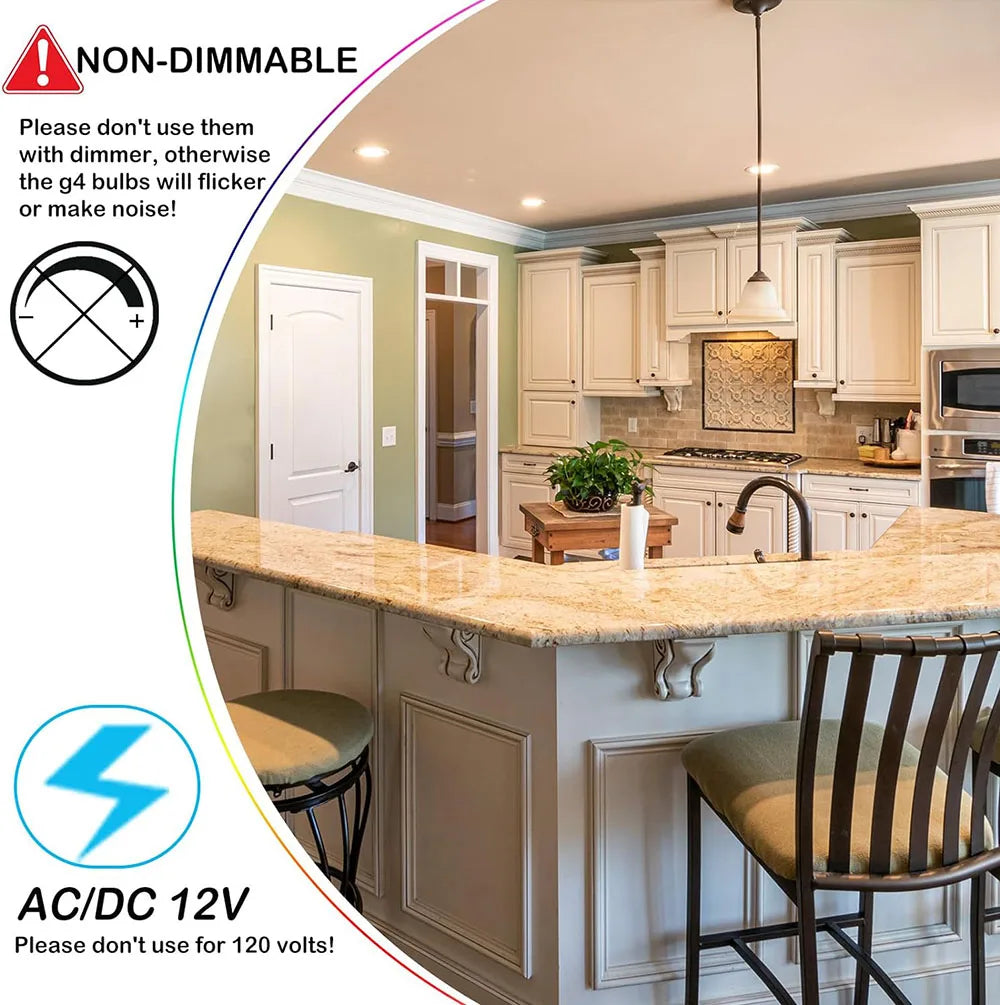 G4 LED Bulb 5W 12LEDs 12V 24V SMD2835 LED Lamp 360 Beam Angle Spotlight Chandelier Lighting Replace Halogen Lights