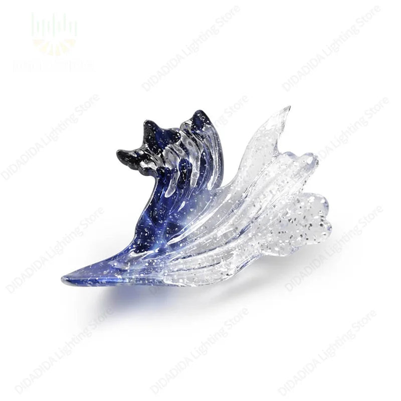 2026 New French Amber Ginkgo Leaf Lustre Chandelier, Custom Can Light Hardware Pendant Lamp for Restaurant, Decor for Ceilings