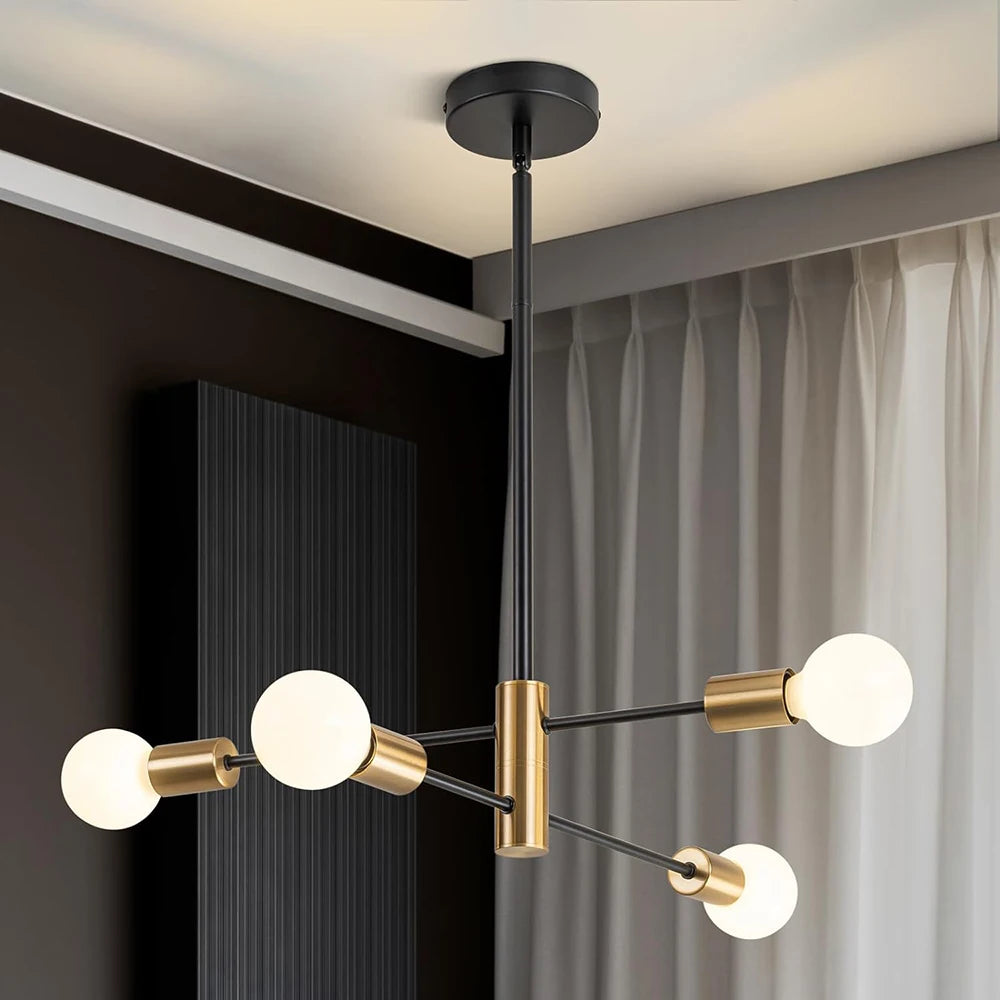 Modern LED Pendant Lights 4/6/8/10/12H Chandelier For Living Room Dining Room Bedroom Hotel Hall Indoor Decor Lighting Fixtures
