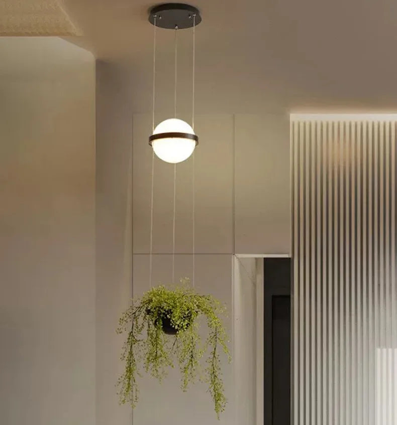 2026 Modern Plant Pendant Lights Nordic DIY Sky garden Led Lamp Flower Pot Hanging Lamp Dining Room Lighting Fixtures Home Decor