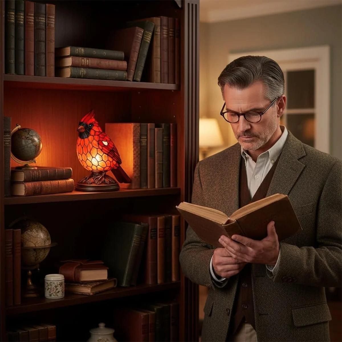 Cardinal Bird Creative Night Light - Meaningful Gift & Bedside Table Decor