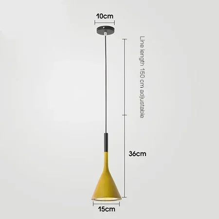 Modern Led Pendant Lights White Light E27 for Kitchen Fixtures Bedroom Table Dining Room Hanging Lamp Lampshade Home Chandelier