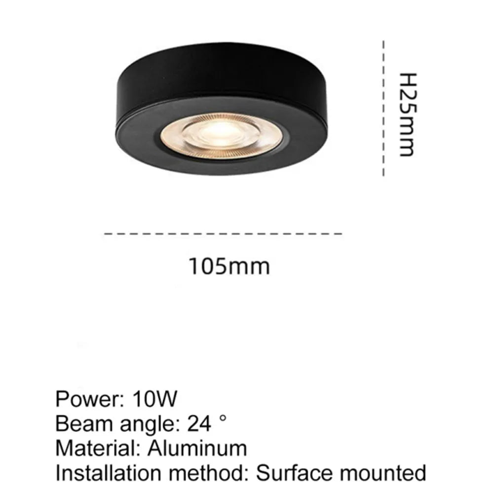 Ultra thin LED Downlight Ceiling Lamp COB Spotlight 3W 5W 7W 10W Panel light AC110V-260V Display Cabinet Wine Jewelry Show