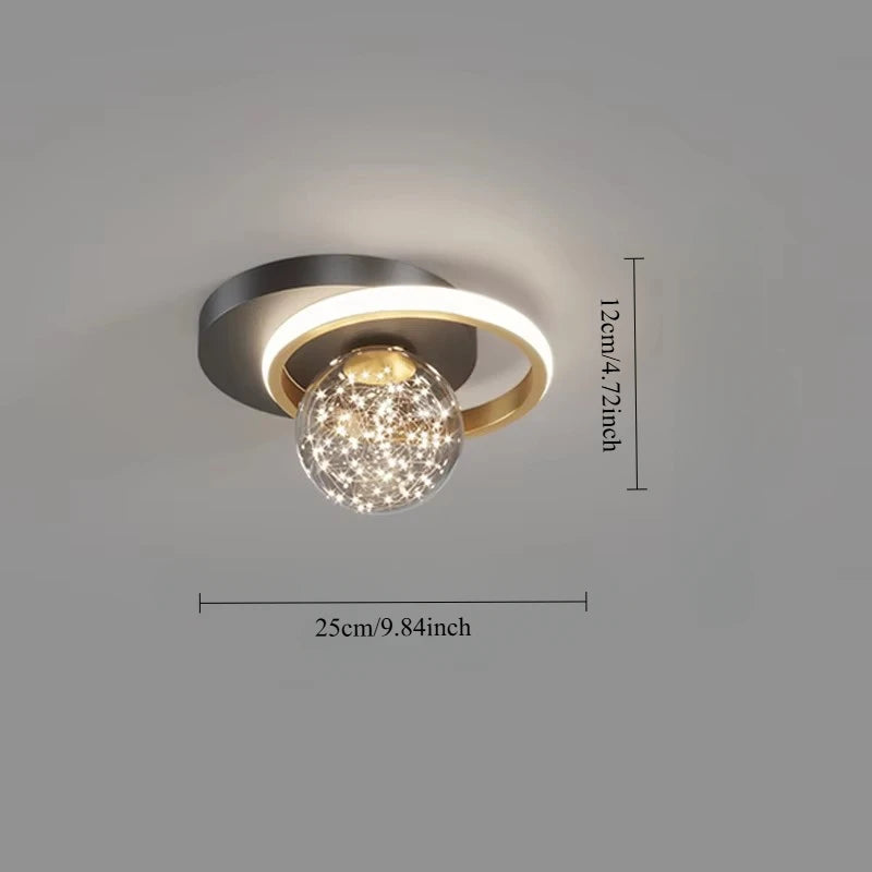 Modern LED Aisle Ceiling Light - Minimalist Corridor & Closet Flush Mount