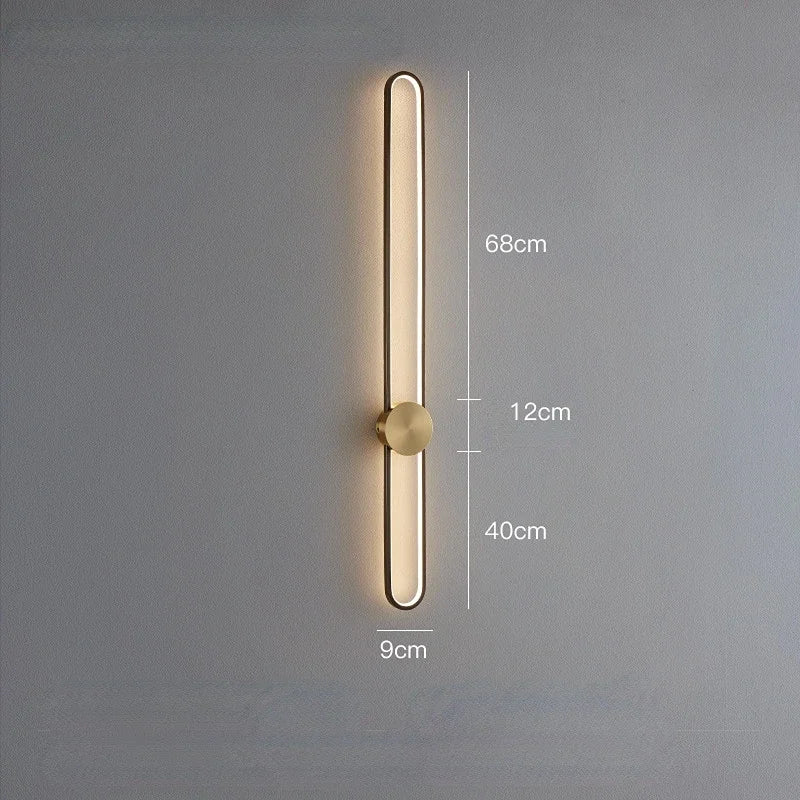 Led Ring Wall Lamps for Bedroom Bedside Hotel Modern Sconce Lights Background Restaurant Lighting Fixtures Decoration Hallway