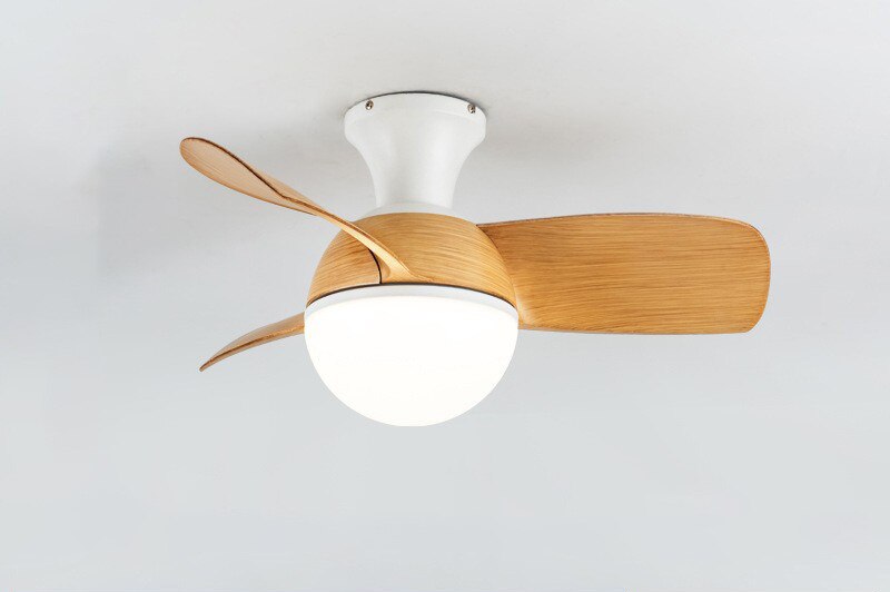 Modern LED Ceiling Fan Light for Kids Bedroom, 6-Speed Variable DC Motor, 24W LED Light, 30/36 inch Ceiling Fans