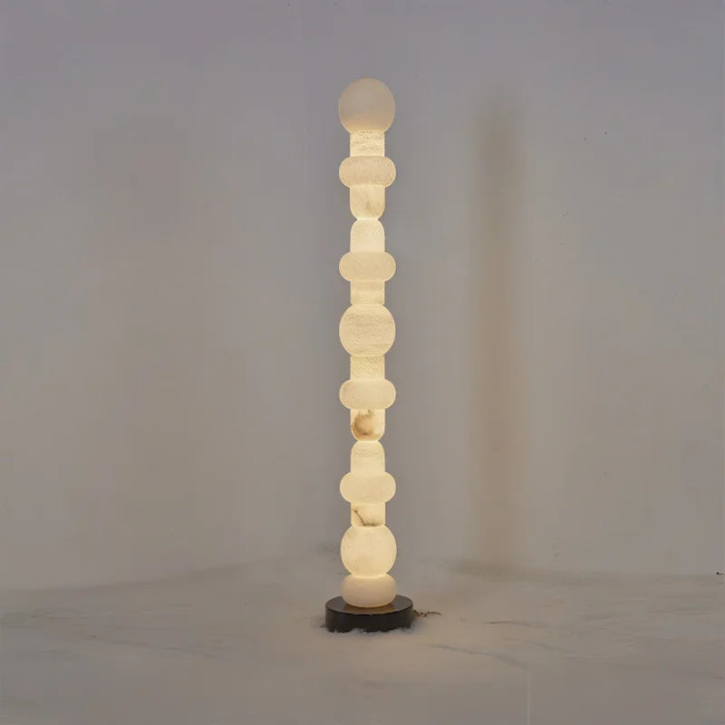 Light luxury modern minimalist marble art lamp warehouse Nordic style characteristic LED floor lamp 3 years warranty 50,000