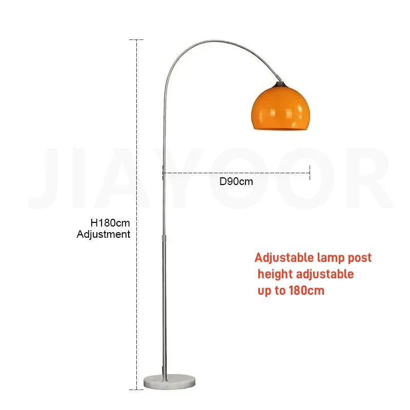 Modern Minimalist Living Room Bedroom Floor Lamp LED Reading Home Decoration Lamp Bed Retractable Cafe Floor Light Mood Lamp LED
