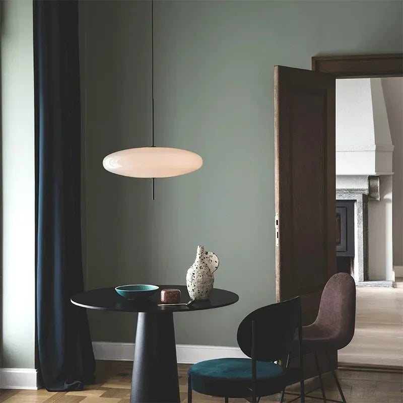 Nordic Flying Saucer LED Pendant Light - Modern UFO Design Hanging Lamp