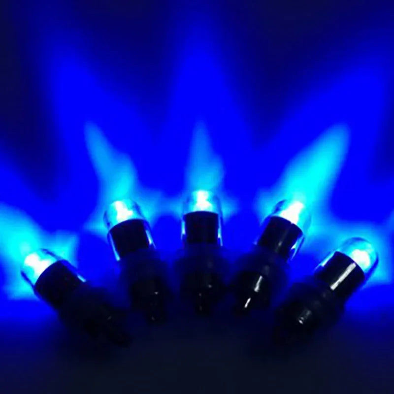 10-50PCS Non-Blinking Mini LED Balloon Lights - Waterproof Submersible Party Lamps