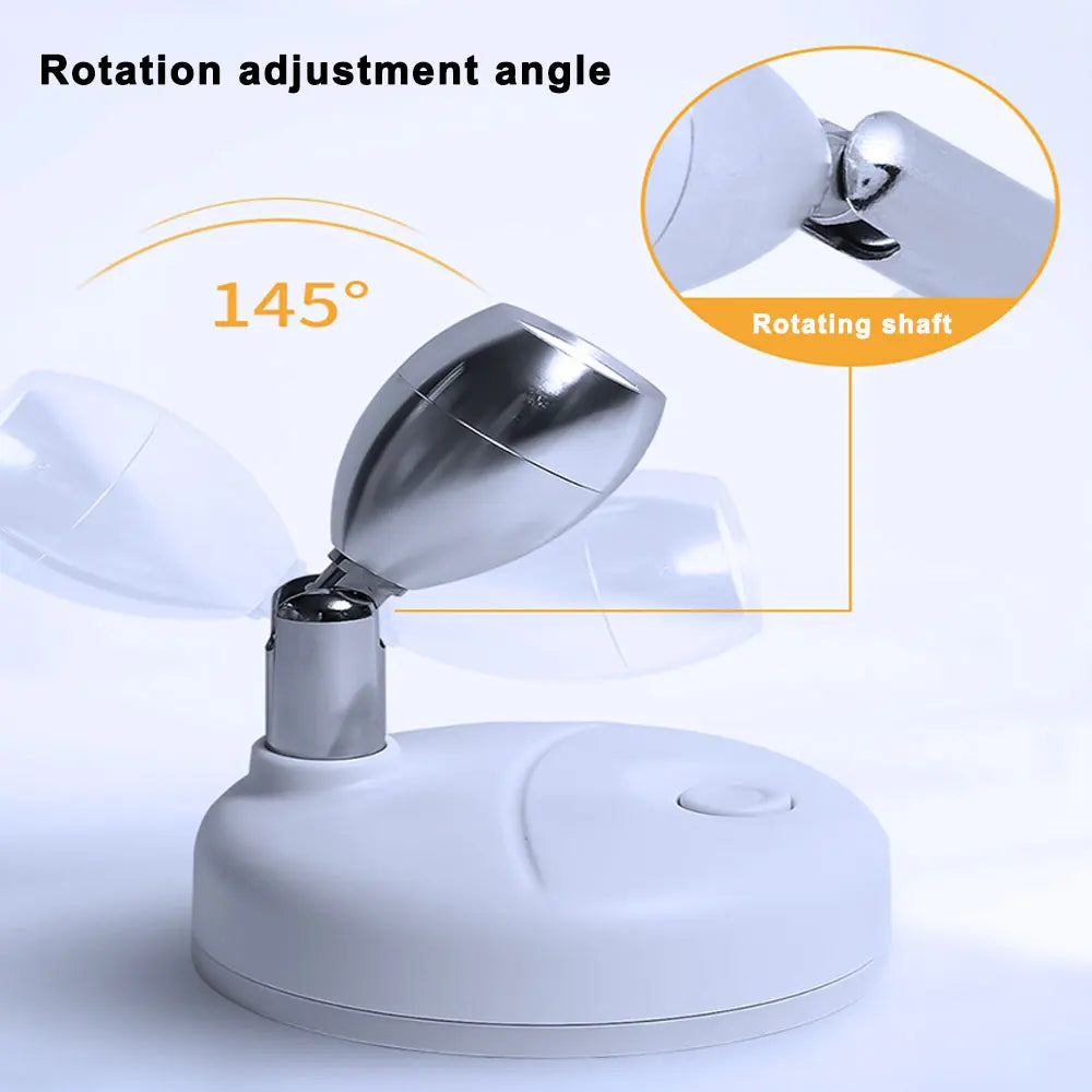 LED Cabinet Lights RGB 13 Colors Wireless Spotlights Remote Dimmable Wall Lamp For Room Art Showroom Hallway Lighting