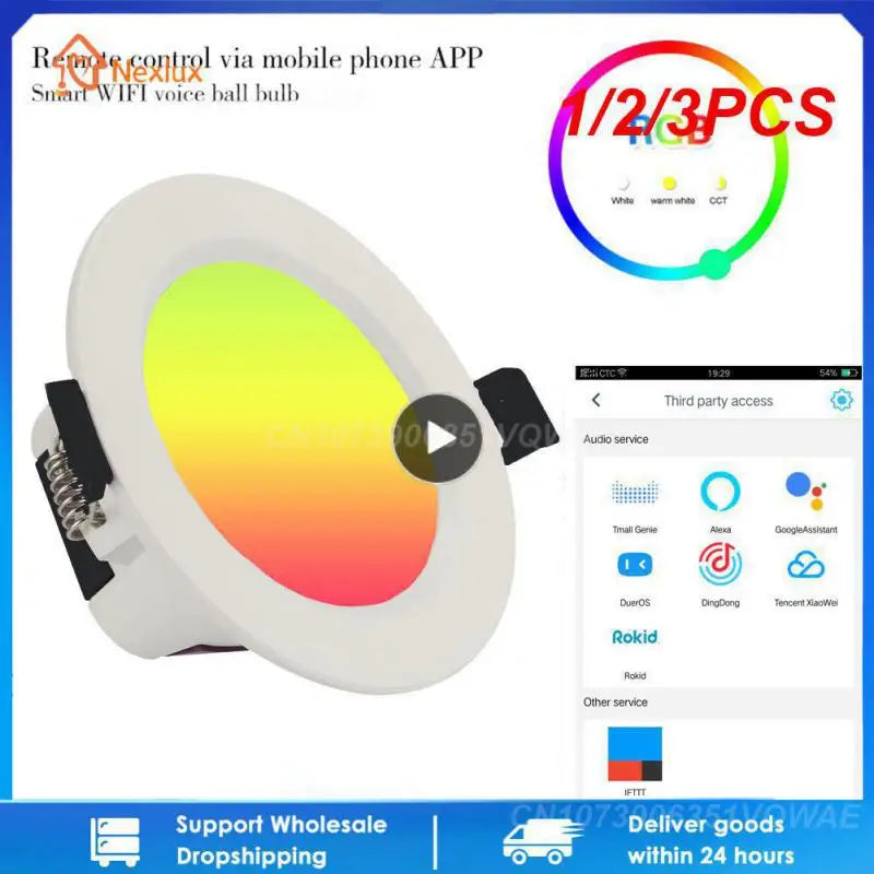 1/2/3PCS Led Recessed Downlight /DC 12V 24V 36V LED decoration Round Ceiling Lamp 36W 18W 15W 12W 9W 3W LED Spot light FOR Low