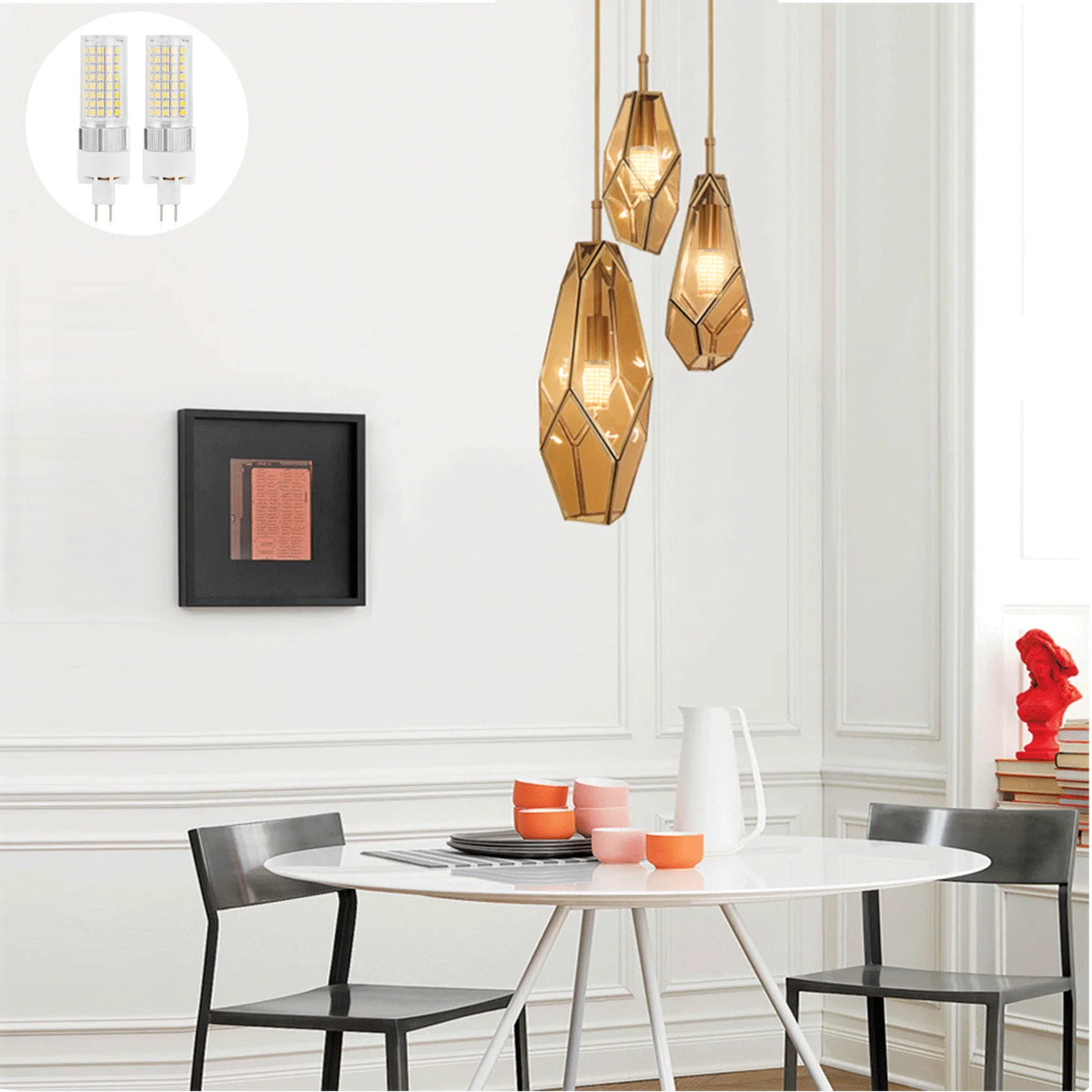 G8.5/G12 Dimmable LED Corn Bulb, 12W-20W, 3000K-6000K, AC100-277V, Lamp Fixture for Luminaire Lighting